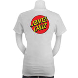 Santa Cruz Classic Dot Fitted Youth Girls Short-Sleeve Shirts-44151288