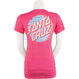 Santa Cruz  Drift Dot Fitted V-Neck Youth Girls Short-Sleeve Shirts-44153446