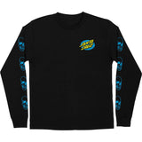 Santa Cruz Street Creep Hand Men's Long-Sleeve Shirts-44155553