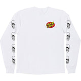 Santa Cruz Street Creep Hand Men's Long-Sleeve Shirts-44155553