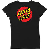 Santa Cruz Other Dot Fitted Women's Short-Sleeve Shirts-44152115