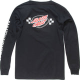 Santa Cruz Contest Oval Regular Youth Boys Long-Sleeve Shirts-44155471