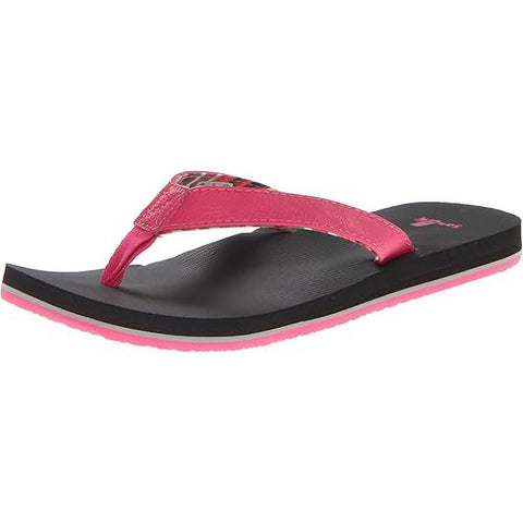 Sanuk Basket Case Sidewalk Surfers Slip On Women's Sandal Foo-1015599