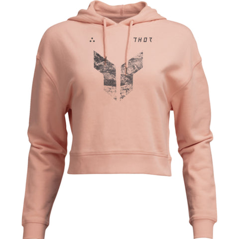 Thor MX Iconic Crop Women's Hoody Pullover Sweatshirts-3051