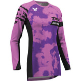 Thor MX  Launchmode Bleach LS Women's Off-Road Jerseys-2911