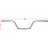 Thrashin Supply 1" High Bend Street Harley-Davidson Cruiser Motorcycle Handlebars-