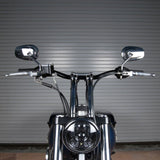 Thrashin Supply 1" Low Bend Harley-Davidson Cruiser Motorcycle Handlebars-
