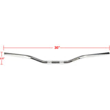 Thrashin Supply 1" Low Bend Harley-Davidson Cruiser Motorcycle Handlebars-
