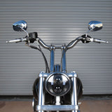 Thrashin Supply 1" Mid Bend Street Harley-Davidson Cruiser Motorcycle Handlebars-