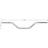 Thrashin Supply 1" Mid Bend Street Harley-Davidson Cruiser Motorcycle Handlebars-