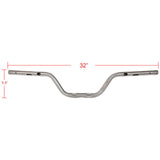 Thrashin Supply 2024+ High Bend Harley-Davidson Cruiser Motorcycle Handlebars-