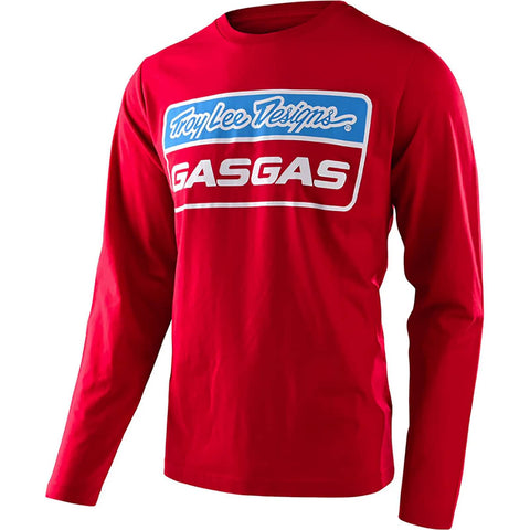 Troy Lee Designs 2022 TLD GasGas Team Stock Men's Long-Sleeve Shirts-729600002