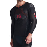 Troy Lee Designs Stage Ghost D3O Solid Base Layer LS Shirt Adult MTB Body Armor-561906003