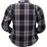 Z1R Ashwood Flannel Women's Button Up Long-Sleeve Shirts-3041