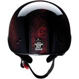 Z1R Vagrant Red Catrina Adult Cruiser Helmets-0103