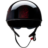 Z1R Vagrant Red Catrina Adult Cruiser Helmets-0103