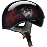 Z1R Vagrant Red Catrina Adult Cruiser Helmets-0103