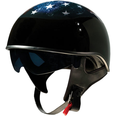 Z1R Vagrant USA Skull Adult Cruiser Helmets-0103