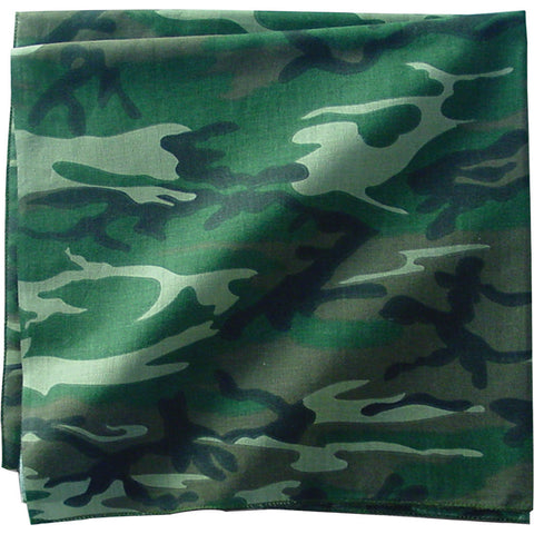 Zan Headgear Woodland Camo Men's Bandannas (-26-4046