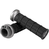 ODI Harley-Davidson 1984+ Cable V-Twin Lock-On Hart-Luck Signature Full-Waffle Hand Grips-206