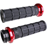 ODI Harley-Davidson 1984+ Cable V-Twin Lock-On Hart-Luck Signature Full-Waffle Hand Grips-206