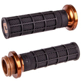 ODI Harley-Davidson 2008-2023 Tbw: V-Twin Lock-On Hart-Luck Signature Full-Waffle Hand Grips-206