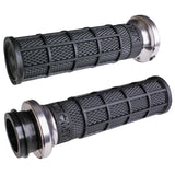 ODI Harley-Davidson 2008-2023 Tbw: V-Twin Lock-On Hart-Luck Signature Full-Waffle Hand Grips-206