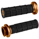 ODI Indian 2018+ Touring: V-Twin Lock-On Hart-Luck Signature Full-Waffle Hand Grips-206
