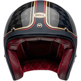 Bell Custom 500 Carbon RSD Checkmate Adult Cruiser Helmets-7112152