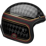 Bell Custom 500 Carbon RSD Checkmate Adult Cruiser Helmets-7112152