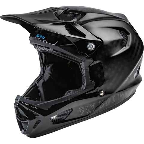 Fly Racing Werx-R Carbon Solid Youth MTB Helmets-73-9220