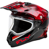 Fly Racing Trekker Cold Weather Conceal 2024 Dual Shield Adult Snow Helmets-73-31357