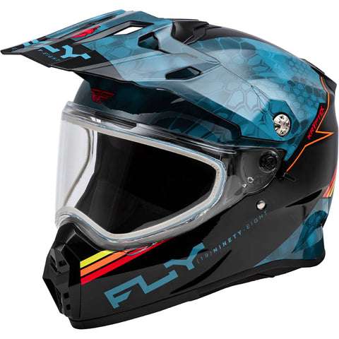 Fly Racing Trekker Cold Weather Conceal 2024 Dual Shield Adult Snow Helmets-73-31359