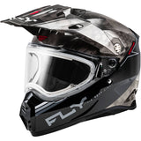 Fly Racing Trekker Cold Weather Conceal 2024 Electric Shield Adult Snow Helmets-73-31360