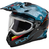 Fly Racing Trekker Cold Weather Conceal 2024 Electric Shield Adult Snow Helmets-73-31362