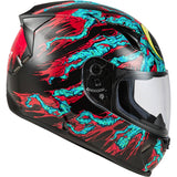 Fly Racing Revolt Space Creep Adult Street Helmets-73-8387