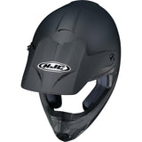 HJC CS-MX II Solid Adult Off-Road Helmets - Matte Black Detailed View