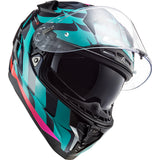 LS2 Challenger Carbon Flames Adult Street Helmets-327