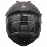 LS2 Gate II Battle Scar Youth Off-Road Helmets-437G