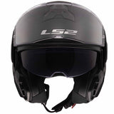 LS2 Advant II Solid Modular Adult Street He-910