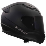 LS2 Centric Dark Smoke Shield Adult Street Helmets-810