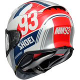 Shoei RF-1400 MM93 Retro Adult Street Helmets-0101