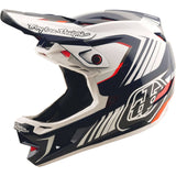 Troy Lee Designs D4 Polyacrylite Qualifier MIPS Adult MTB Helmets-174559011