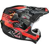 Troy Lee Designs SE4 Polyacrylite Carb MIPS Adult Off-Road Helmets-109251024