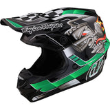 Troy Lee Designs SE4 Polyacrylite Carb MIPS Adult Off-Road Helmets-109251001