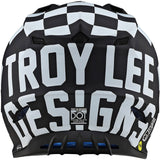 Troy Lee Designs SE4 Polyacrylite Checker MIPS Adult Off-Road Helmets-109044003