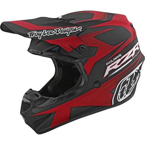 Troy Lee Designs SE4 Polyacrylite TLD Polaris RZR MIPS Adult Off-Road Helmets -109842001