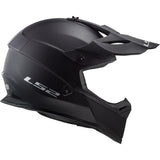 LS2 Gate Solid Full Face MX  Adult Off-Road Helmets-437G