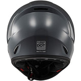 LS2 Street Fighter Solid Snell 2020 Retro Full Face Adult Street Helmets-419