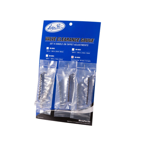 Motion Pro Feeler Gauge Card of 6 Motorcycle Tool Accessories-57-8055
